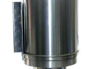 Dispensador inox de papel mecha